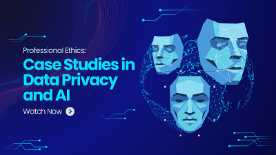 Professional Ethics: Case Studies in Data Privacy and AI